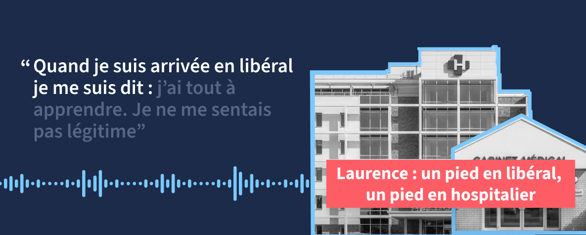 La voie des sages-femmes, Laurence - Un pied en libéral, un pied en hospitalier